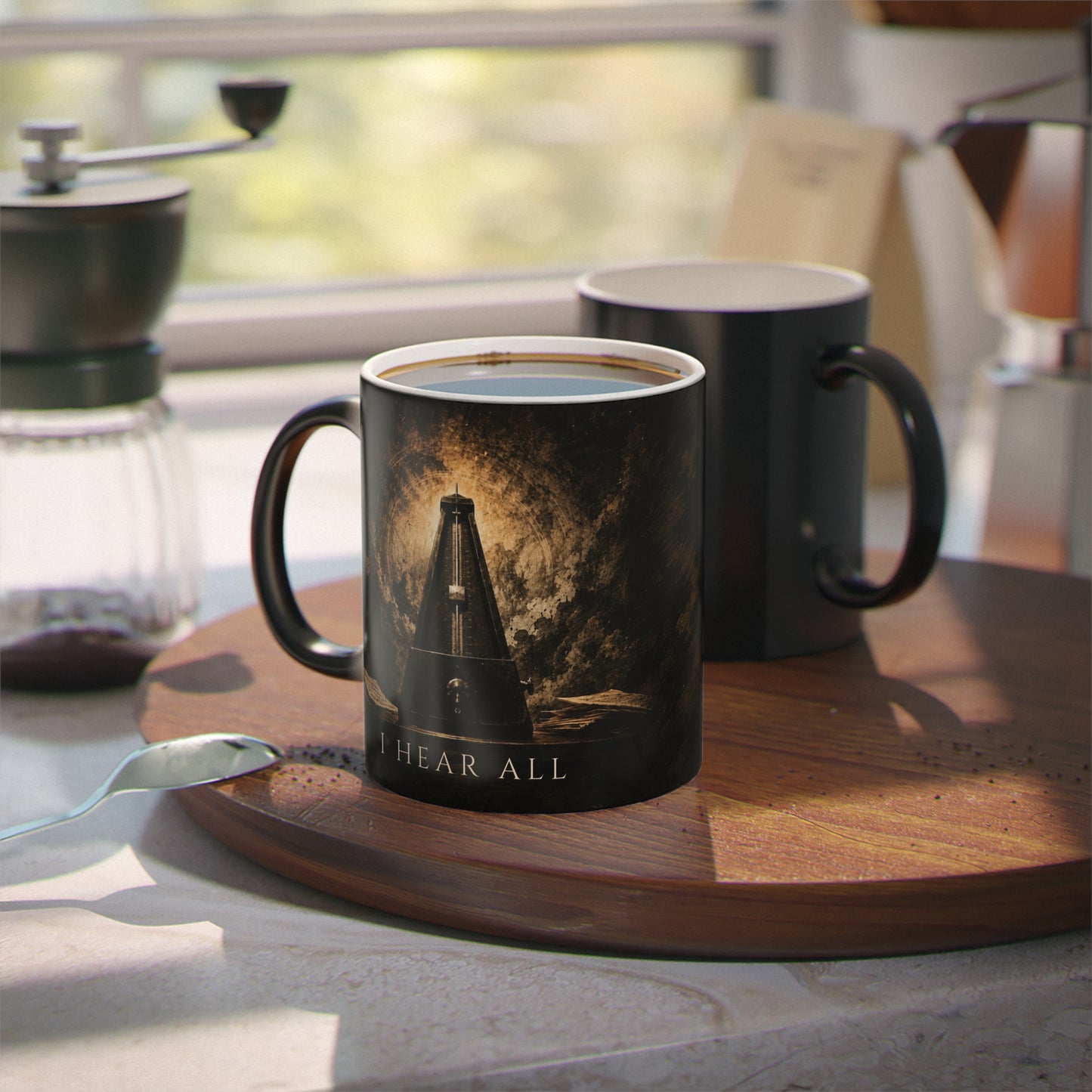 I Hear All – Heat-Reactive Piano Mug