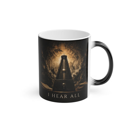 I Hear All – Heat-Reactive Piano Mug