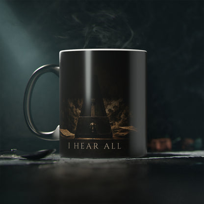 I Hear All – Heat-Reactive Piano Mug