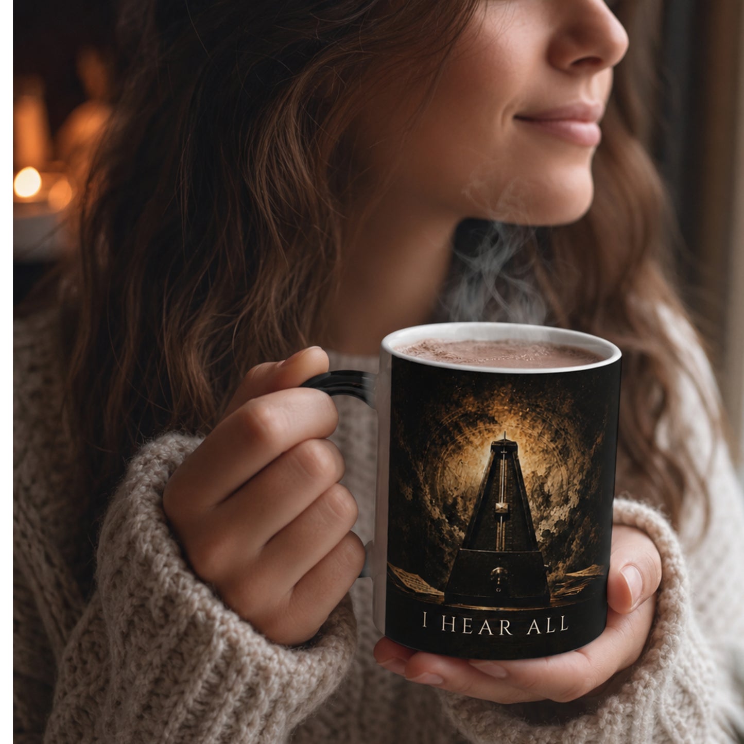 I Hear All – Heat-Reactive Piano Mug