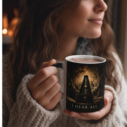 I Hear All – Heat-Reactive Piano Mug