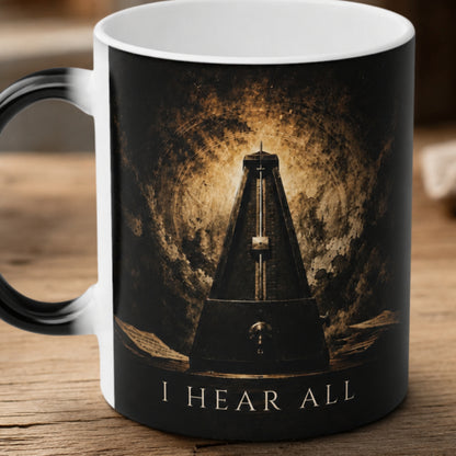 I Hear All – Heat-Reactive Piano Mug
