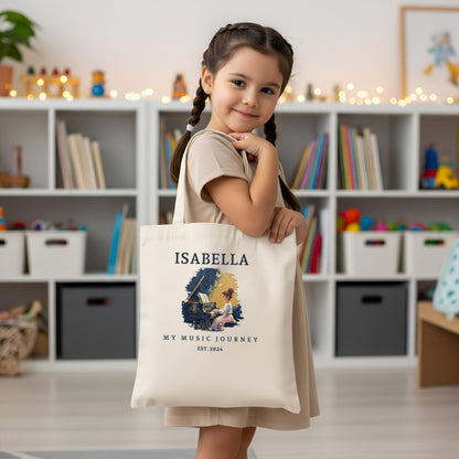The Metamorphosis No. 1 – Personalised Piano Tote Bag for Girls