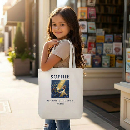 The Metamorphosis No. 3 – Personalised Piano Tote Bag for Girls