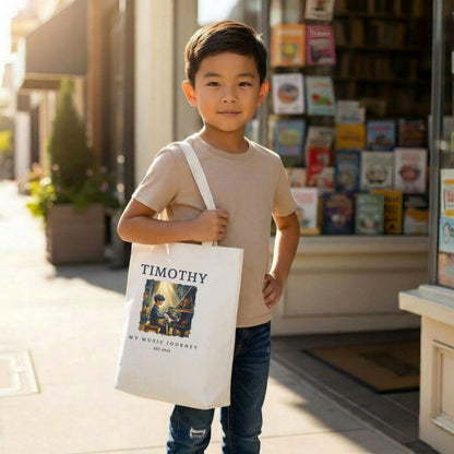The Metamorphosis No. 4 – Personalised Piano Tote Bag for Boys