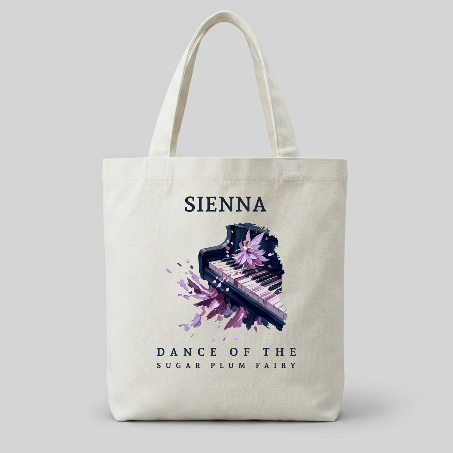 Dance of the Sugar Plum Fairy – Piano Tote Bag for Aspiring Pianists