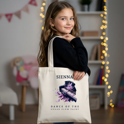 Dance of the Sugar Plum Fairy – Piano Tote Bag for Aspiring Pianists